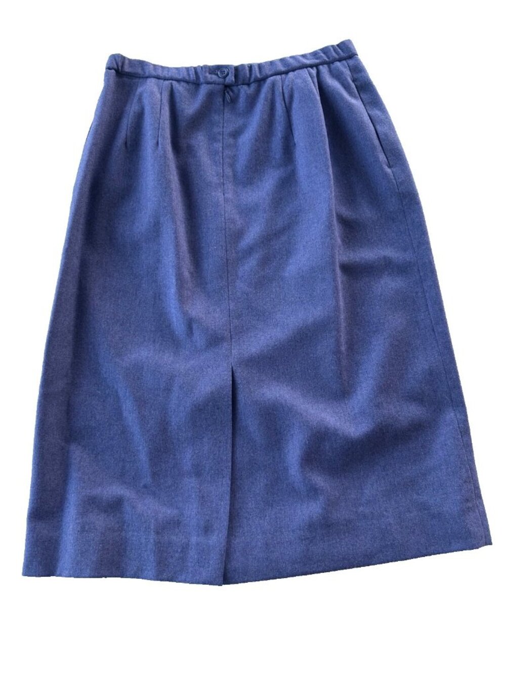 Pendleton Women's 10 Blue 100% Virgin Wool Skirt Made in USA NEW